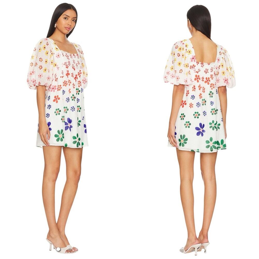 Jen's Pirate Booty Dazed Mini Dress in Rainbow S